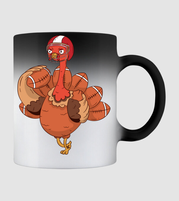 Player Turkey model negru pe tricou