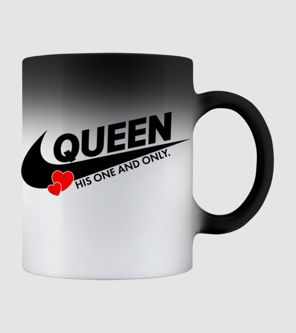 Queen model negru pe tricou