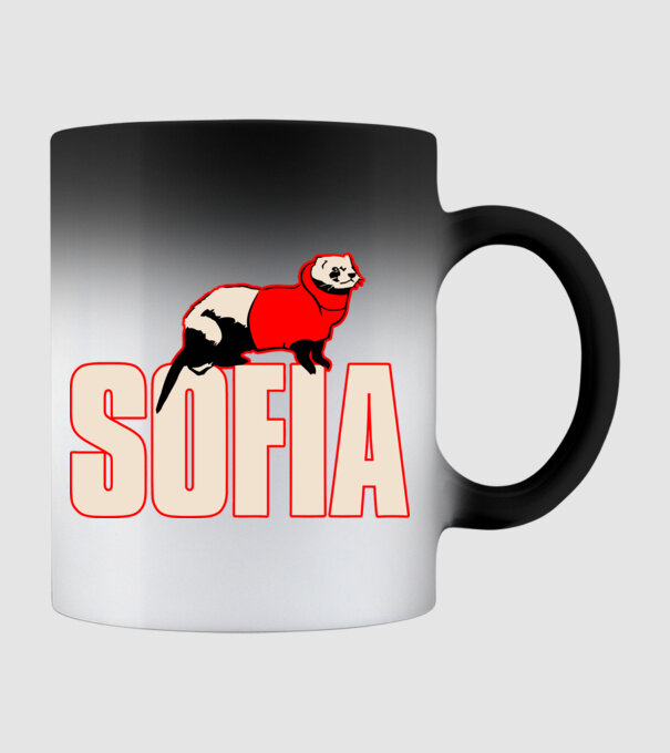 sofia la casa de papel model negru pe tricou
