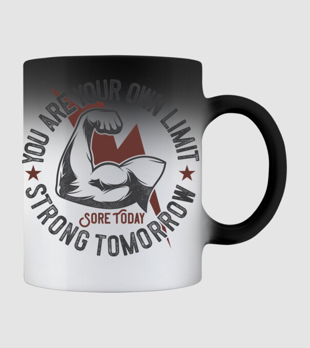 Sore Today model negru pe tricou