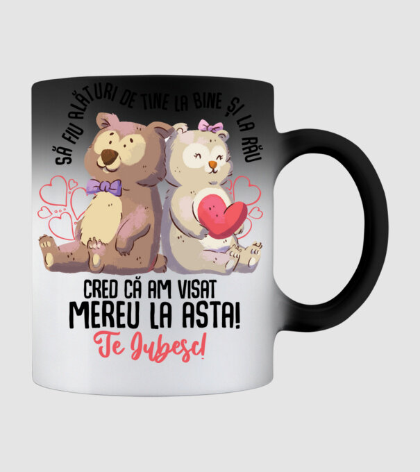 Valentine_Să fiu alături de tine la bine și la rău, cred că am visat mereu la asta model negru pe tricou