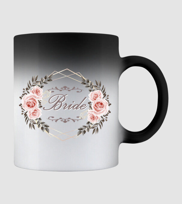Vintage Bride model negru pe tricou
