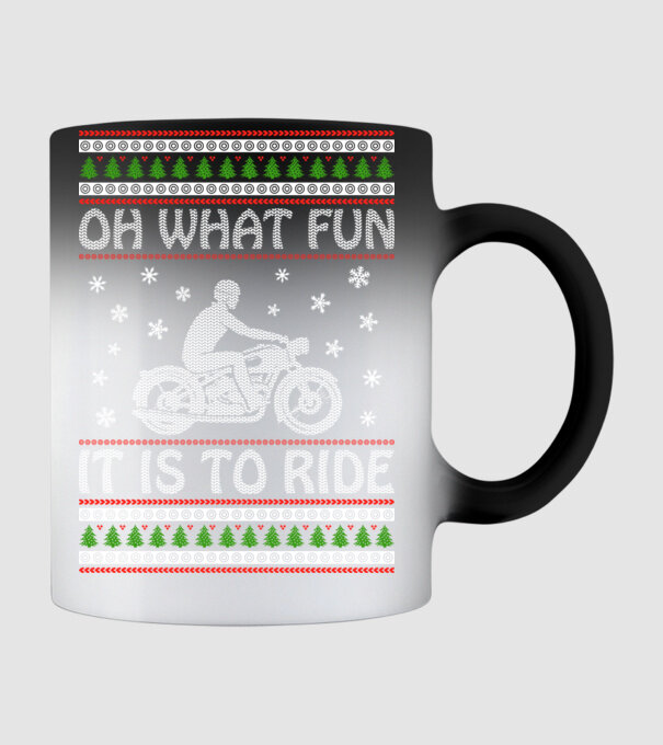 What Fun is to ride - Moto model negru pe tricou