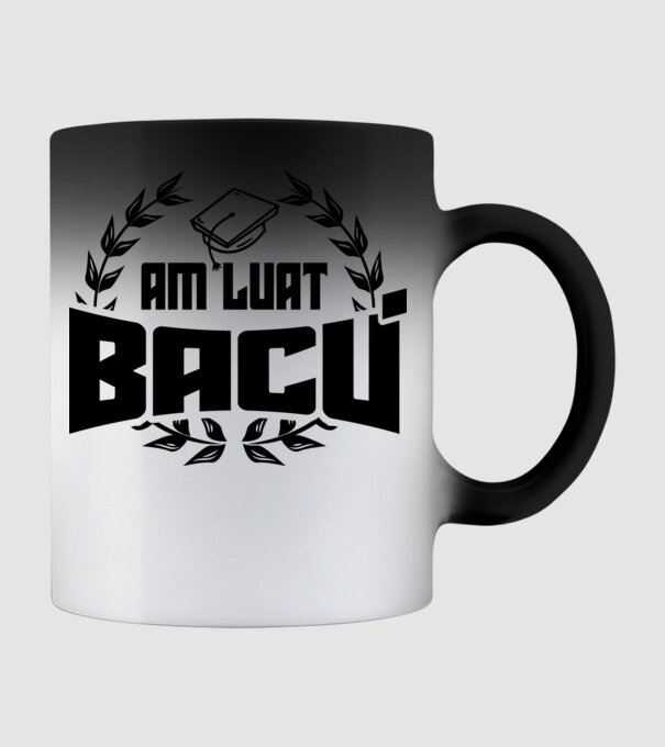 Am luat bacu model negru pe tricou