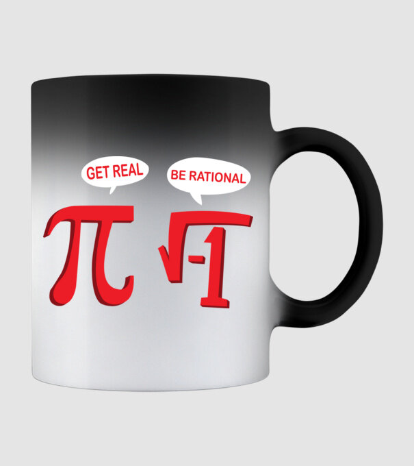 Be rational PI model negru pe tricou