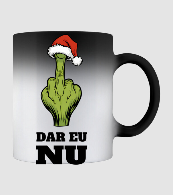 Dar eu NU alb model negru pe tricou