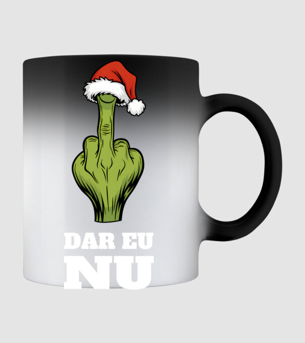 Dar eu NU Negru model negru pe tricou