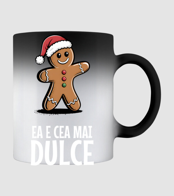 Ea e cea mai dulce Negru model negru pe tricou
