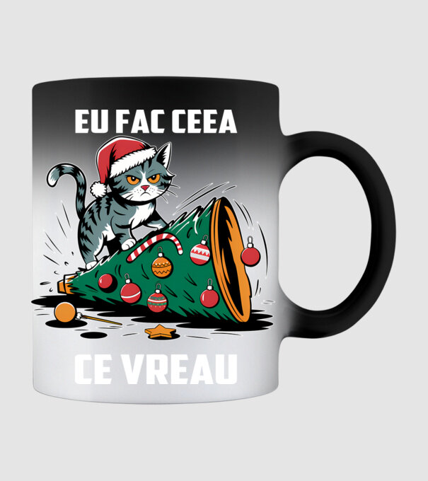 Eu fac ceea ce vreau Negru model negru pe tricou