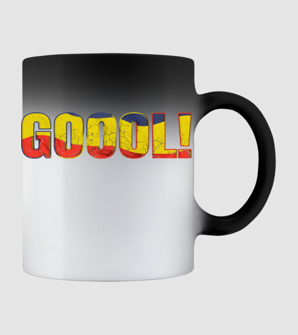 GOOOL model negru pe tricou