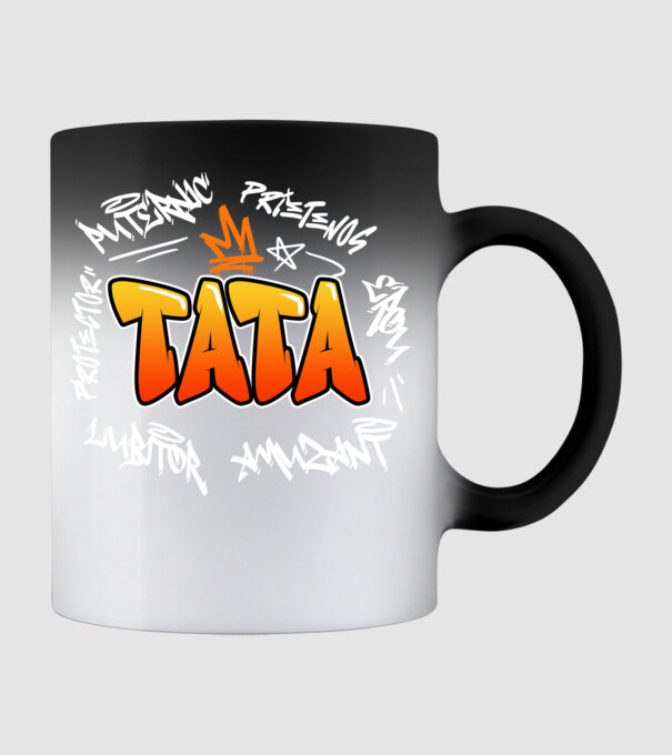 Graffiti apa fehér RO model negru pe tricou