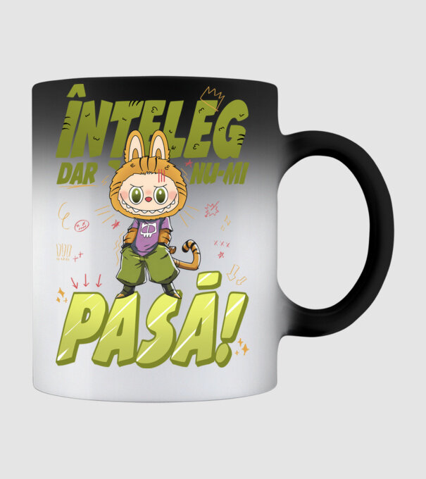 Înțeleg dar nu-mi pasă! model negru pe tricou