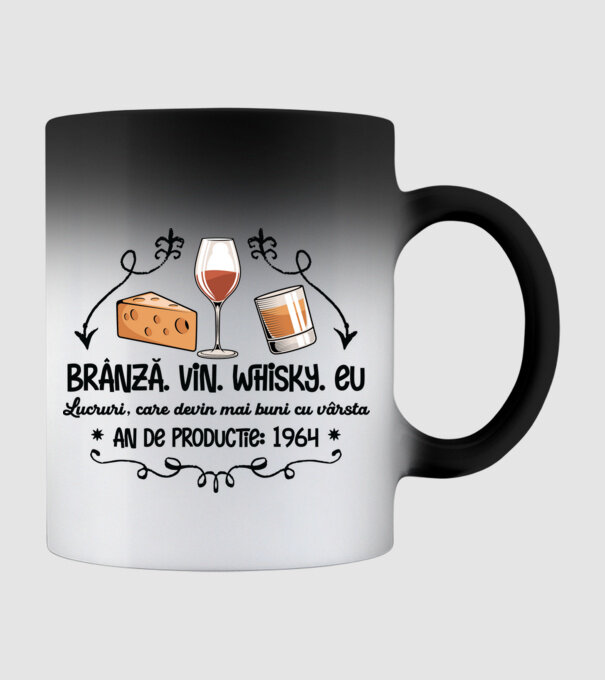 Lucruri, care devin mai buni cu vârsta 1964 60 de ani model negru pe tricou