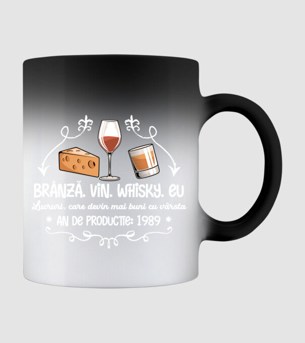 Lucruri, care devin mai buni cu vârsta 1989 35 de ani model negru pe tricou