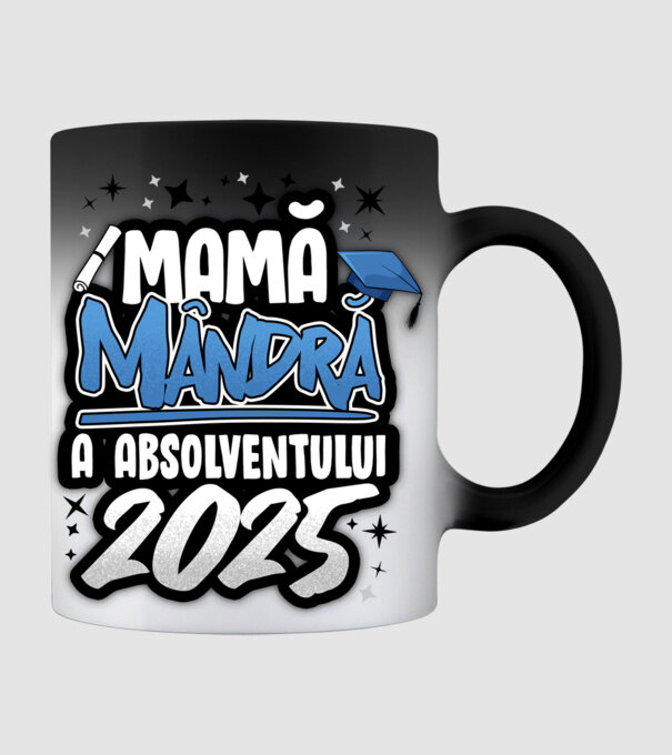 Mamă Mândră a absolventului model negru pe tricou