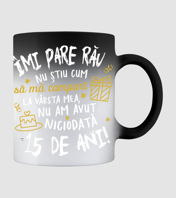 Nu am avut niciodată 15 de ani model negru pe tricou