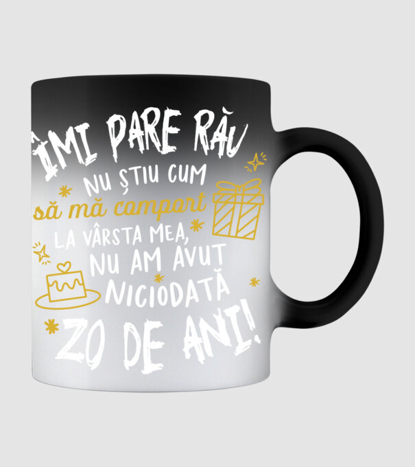 Nu am avut niciodată 20 de ani model negru pe tricou