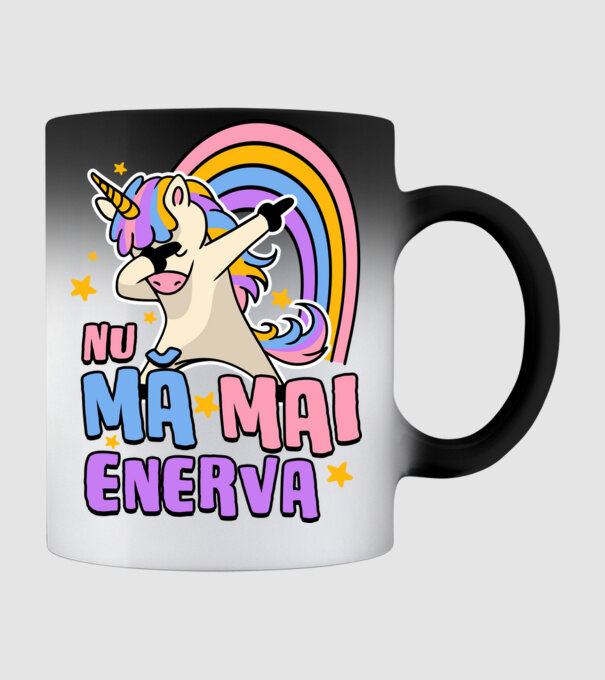 Nu mă mai enerva model negru pe tricou