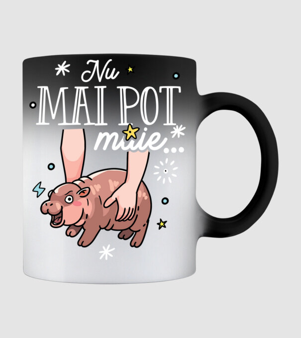 Nu mai pot muie... model negru pe tricou