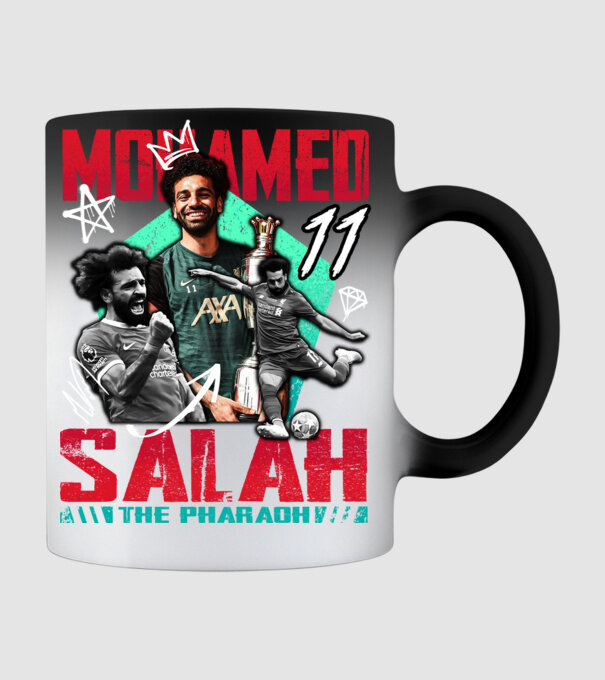 Salah tribute model negru pe tricou
