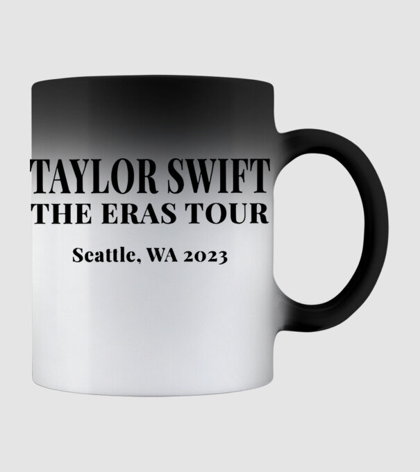 Taylor Swift Eras tour text2 model negru pe tricou