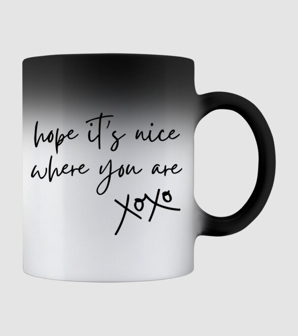Taylor Swift hope its nice where you are model negru pe tricou