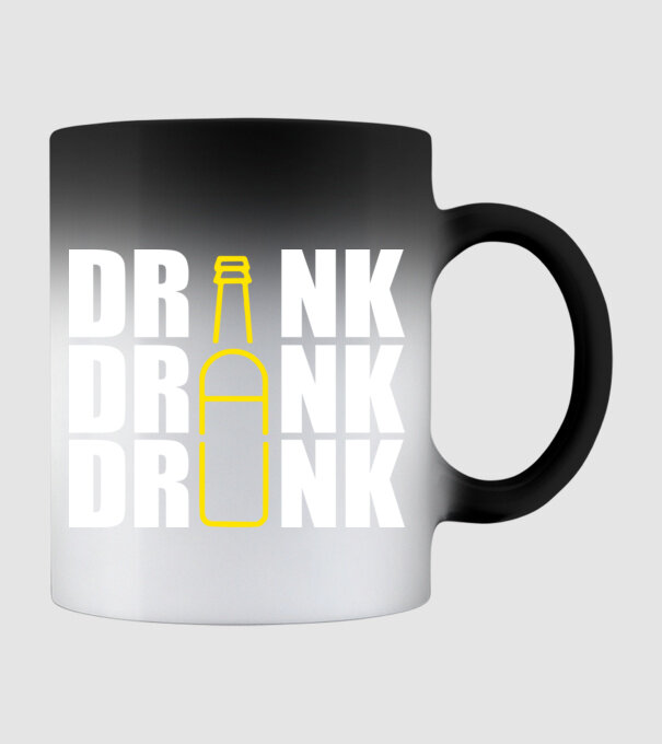 Drink drank drunk model negru pe tricou