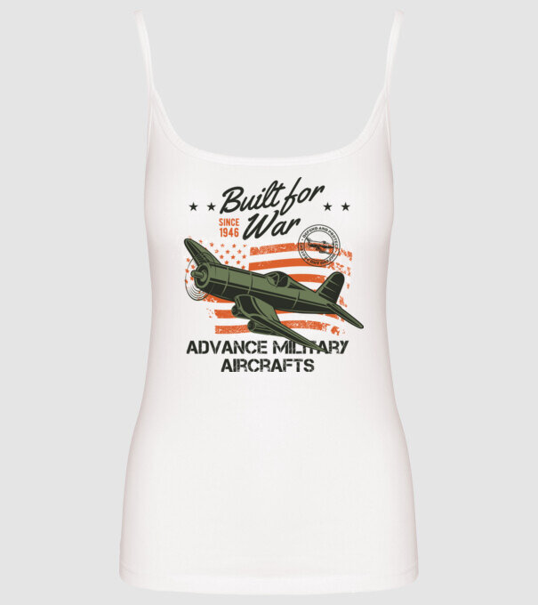 Avioane model alb pe tricou