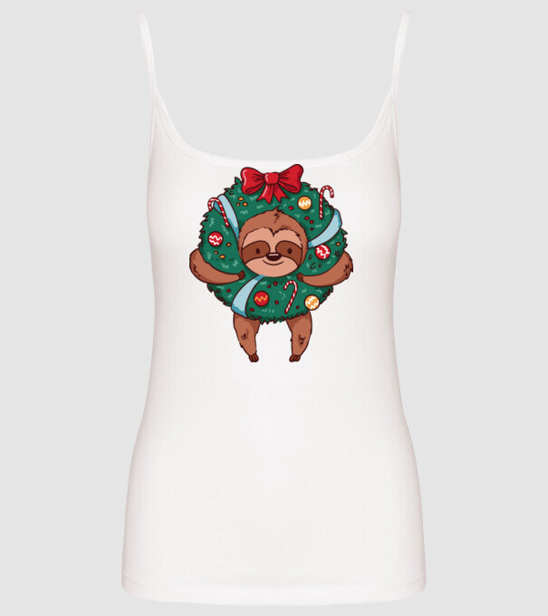 Christmas model alb pe tricou