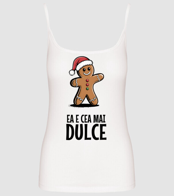 Ea e cea mai dulce alb model alb pe tricou