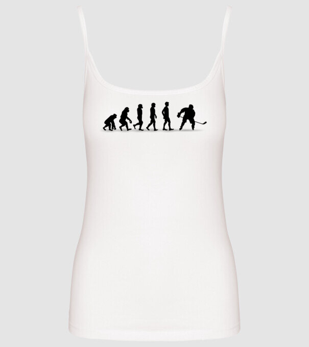 Evolution Hockey model alb pe tricou