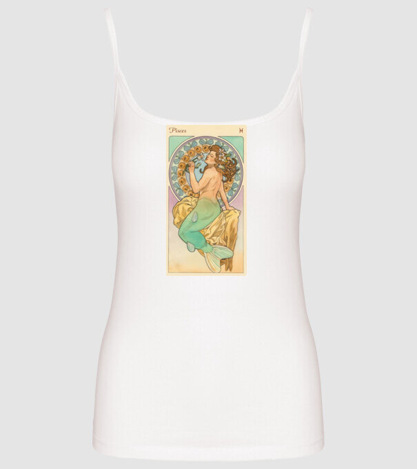 Horoscop Tarot PESTI model alb pe tricou