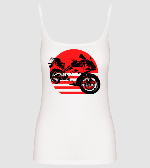 Katana model alb pe tricou