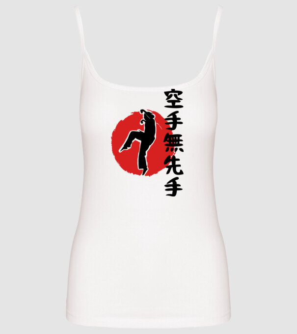 Larusso training japan model alb pe tricou