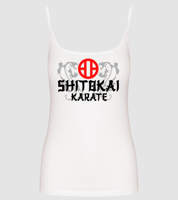 Shitokai Karate model alb pe tricou