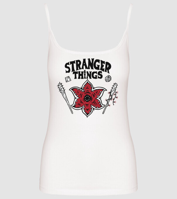 stranger things demogorgon head2 model alb pe tricou
