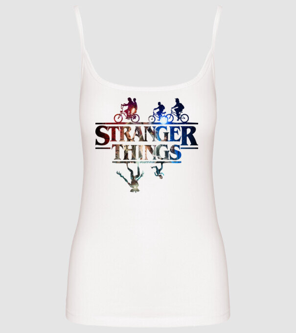 stranger things quote poster2 model alb pe tricou