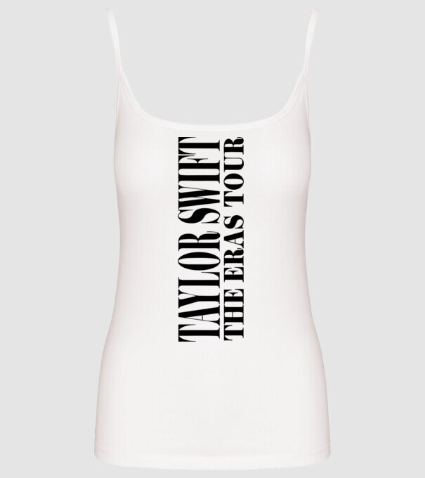 Taylor Swift Eras tour back 2 model alb pe tricou