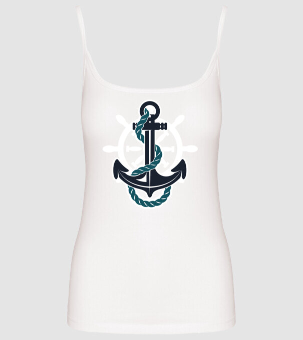 Vapoare model alb pe tricou