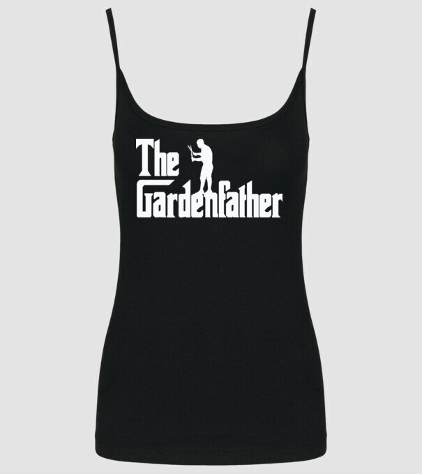The Gardenfather model negru pe tricou