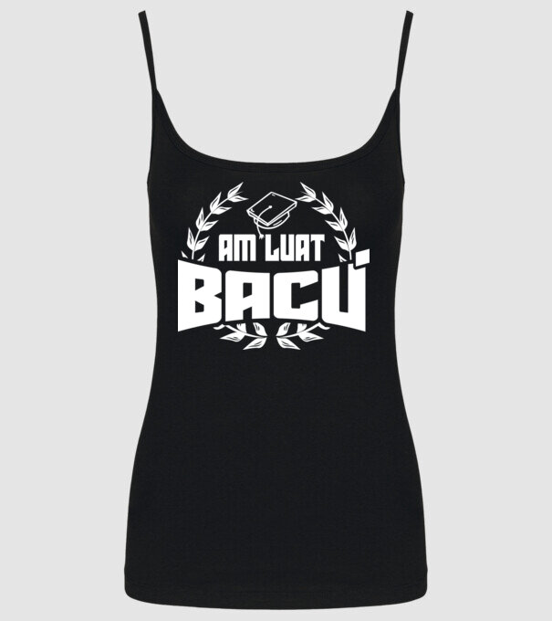 Am luat bacu model negru pe tricou