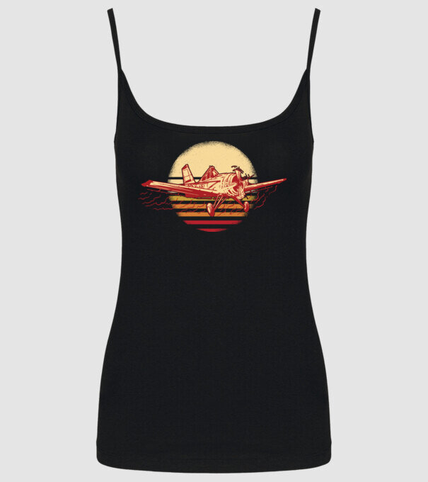 Avioane model negru pe tricou