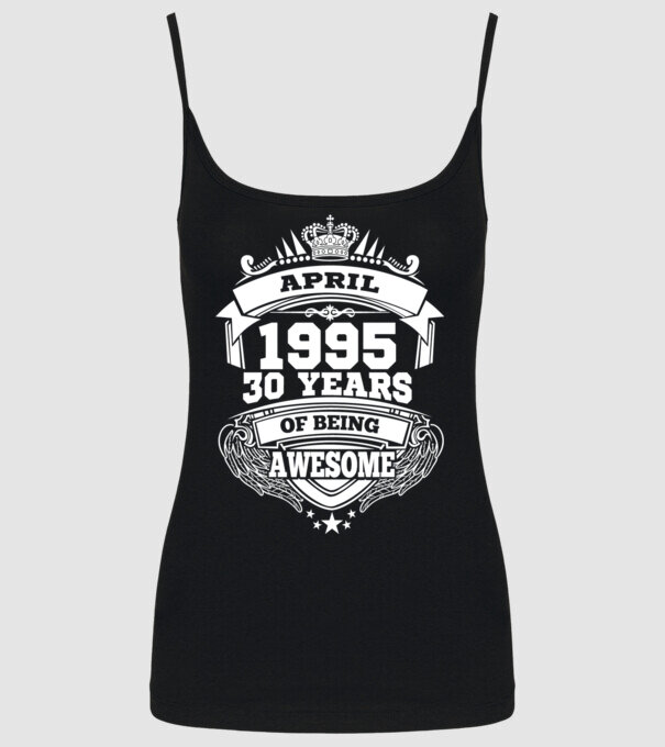 Awesome being of april 1995 model negru pe tricou