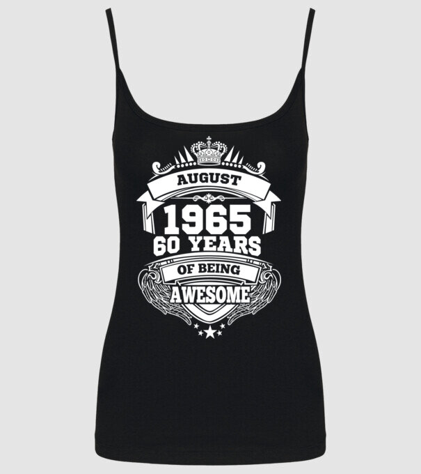 Awesome being of august 1965 model negru pe tricou