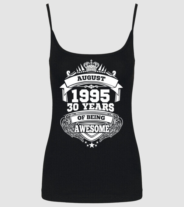 Awesome being of august 1995 model negru pe tricou
