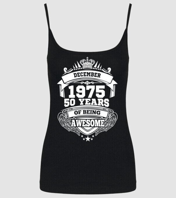 Awesome being of december 1975 model negru pe tricou