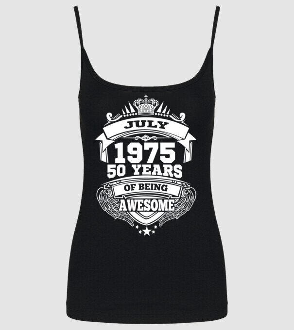 Awesome being of july 1975 model negru pe tricou