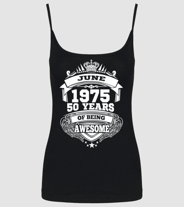 Awesome being of june 1975 model negru pe tricou
