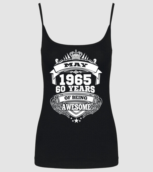 Awesome being of May 1965 model negru pe tricou