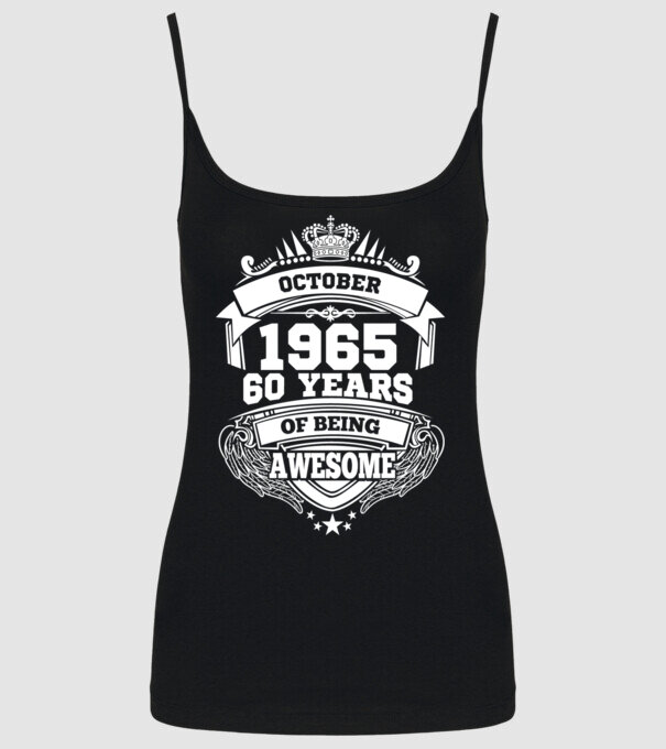 Awesome being of october 1965 model negru pe tricou